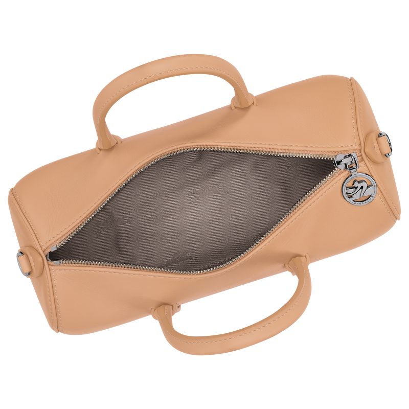 Women Longchamp Daylong M Handbag Brown | Ireland-980VRYSDX