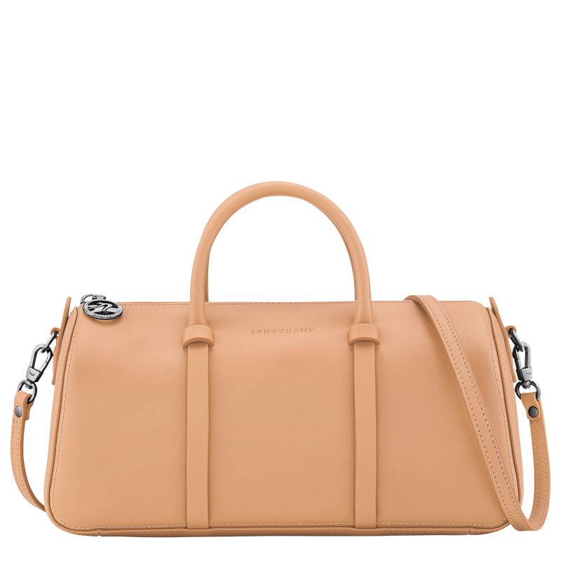 Women Longchamp Daylong M Handbag Brown | Ireland-980VRYSDX