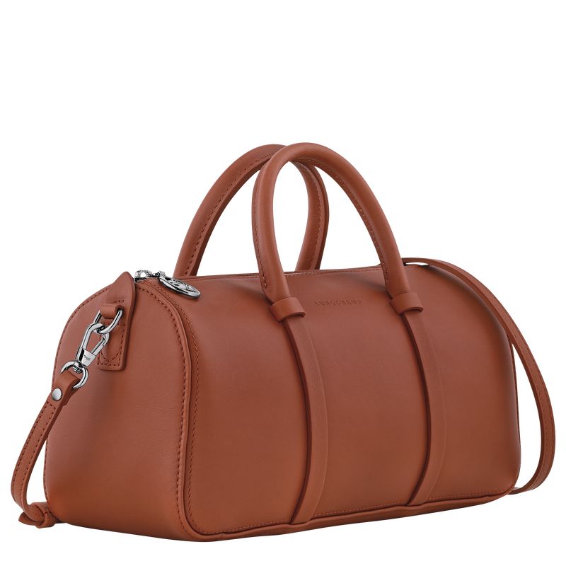 Women Longchamp Daylong M Handbag Brown | Ireland-286FAYUDH