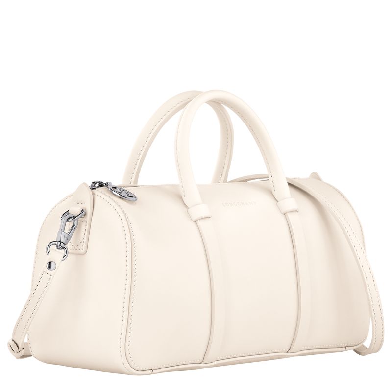 Women Longchamp Daylong M Handbag Cream | Ireland-409GQEZXA