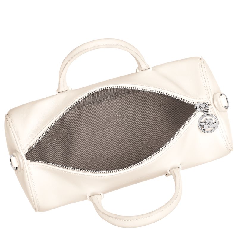 Women Longchamp Daylong M Handbag Cream | Ireland-409GQEZXA