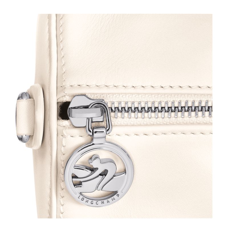 Women Longchamp Daylong M Handbag Cream | Ireland-409GQEZXA