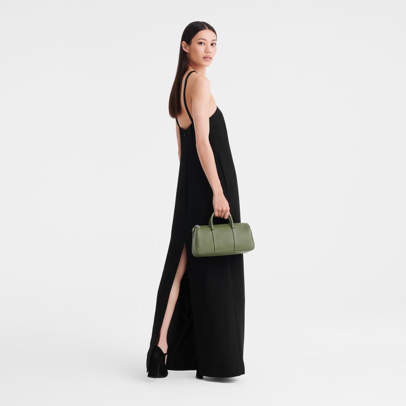 Women Longchamp Daylong M Handbag Green | Ireland-943TIZFSL