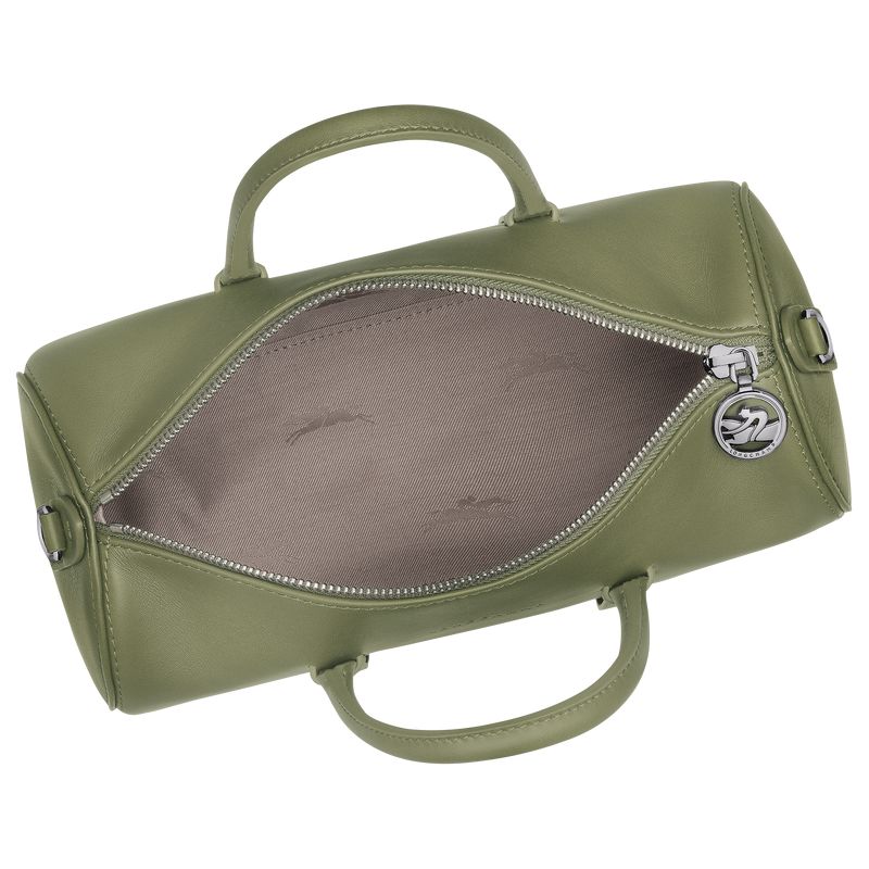 Women Longchamp Daylong M Handbag Green | Ireland-943TIZFSL