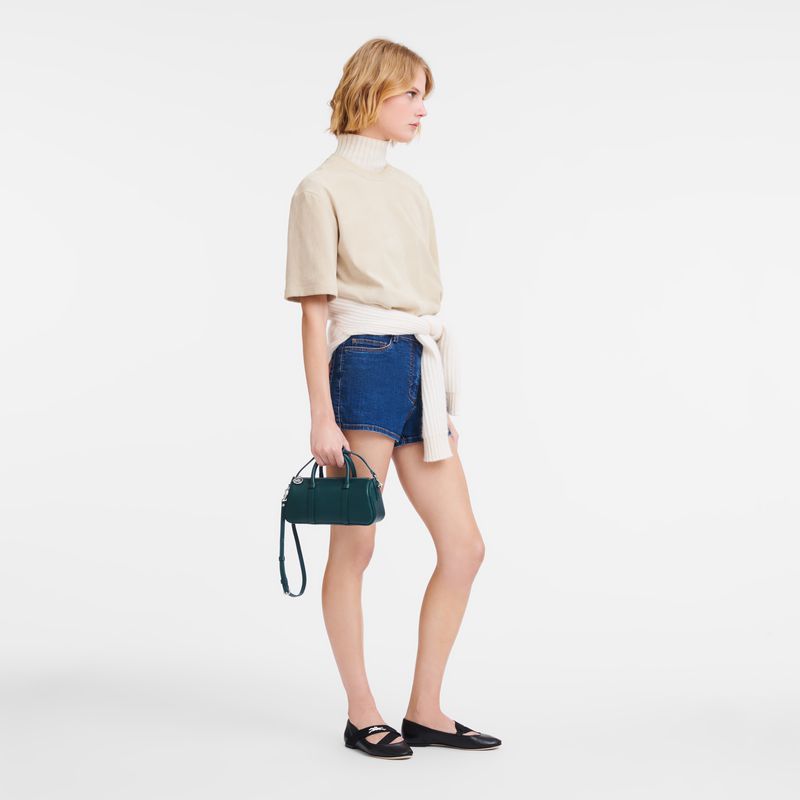 Women Longchamp Daylong S Handbag Blue | Ireland-062KCTZHI