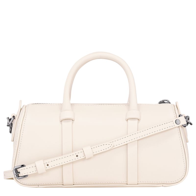 Women Longchamp Daylong S Handbag Cream | Ireland-937HRIYSG
