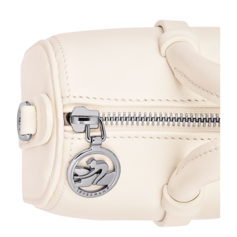 Women Longchamp Daylong S Handbag Cream | Ireland-937HRIYSG