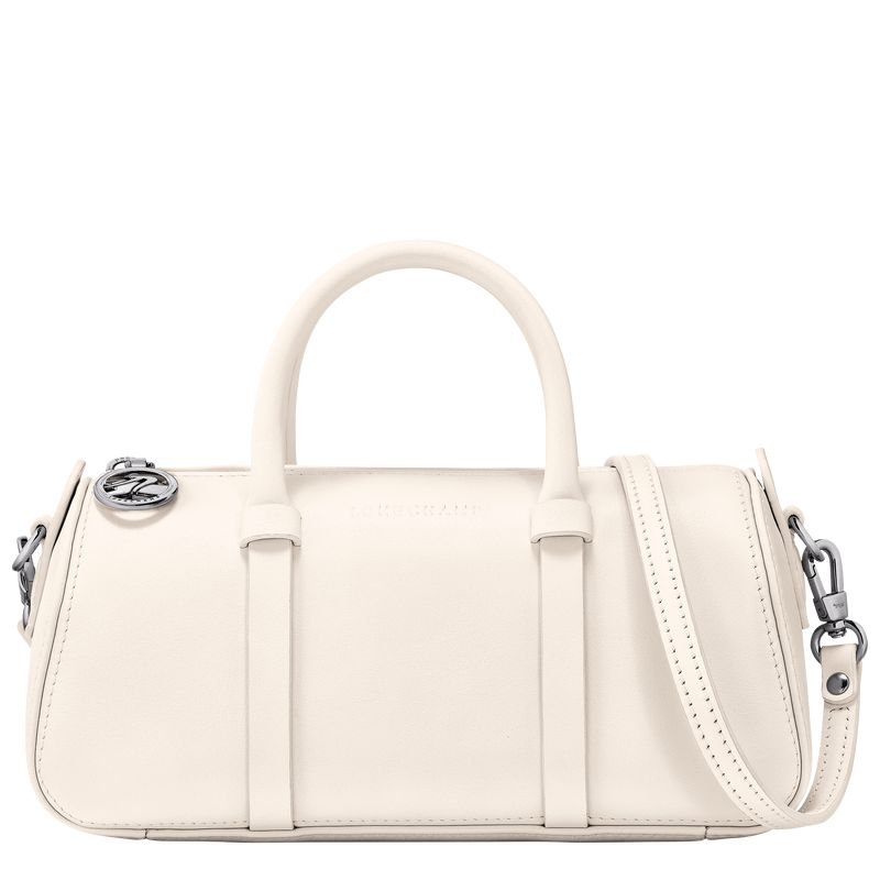 Women Longchamp Daylong S Handbag Cream | Ireland-937HRIYSG