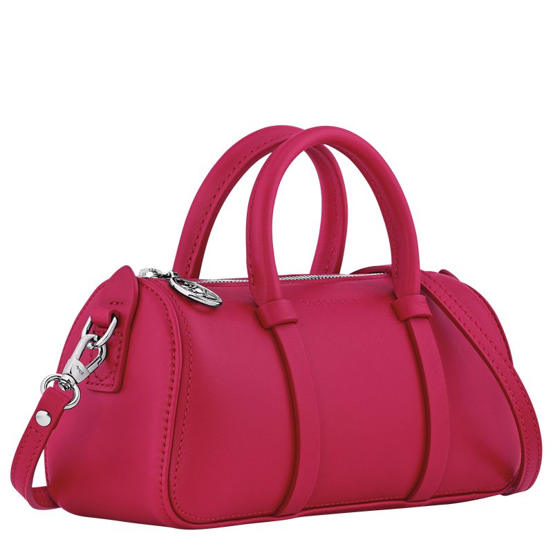 Women Longchamp Daylong S Handbag Dark Pink | Ireland-875TRAFHK