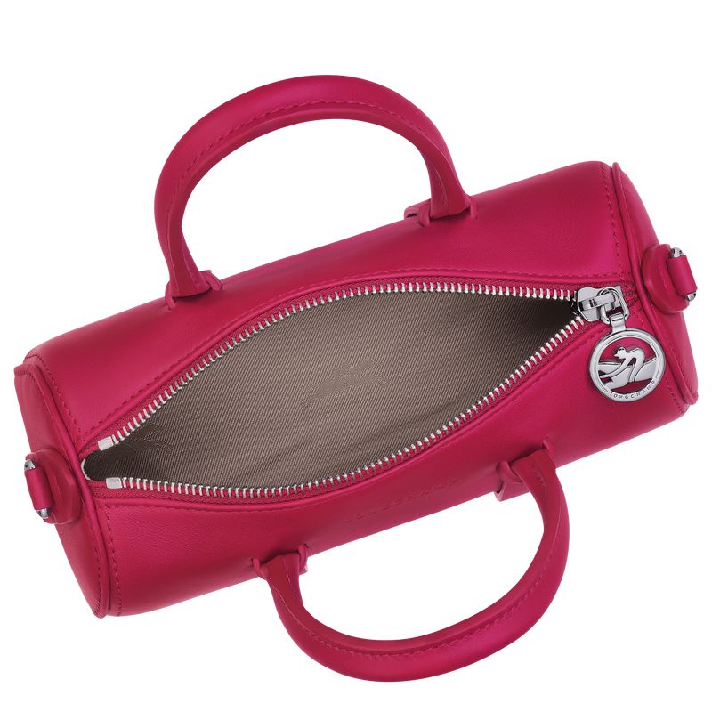 Women Longchamp Daylong S Handbag Dark Pink | Ireland-875TRAFHK