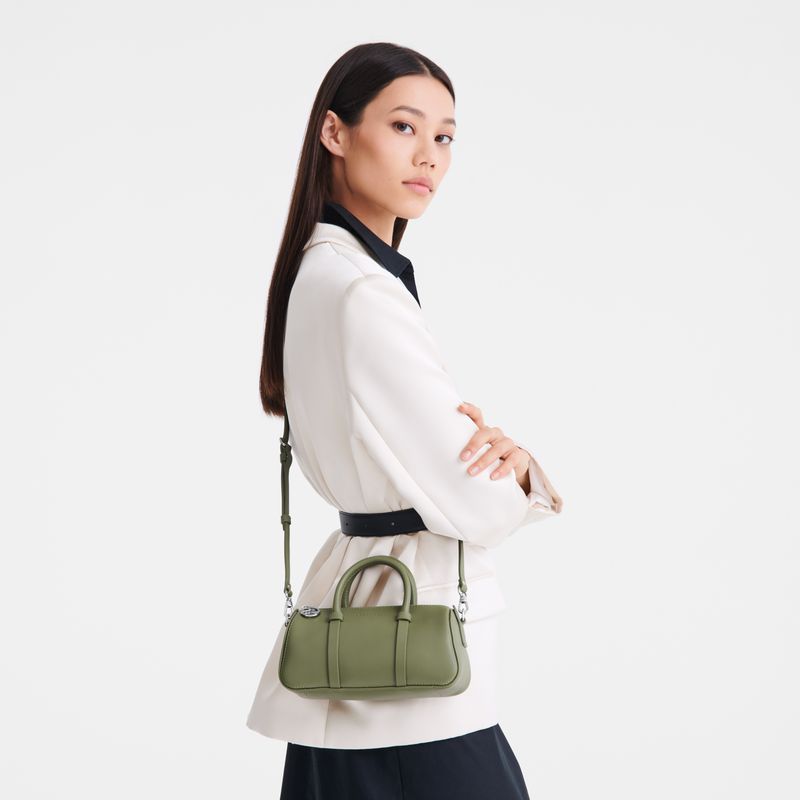 Women Longchamp Daylong S Handbag Green | Ireland-286KCRSJF