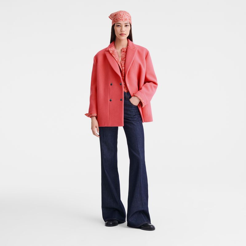 Women Longchamp Denim Jeans Blue | Ireland-908URCOWH