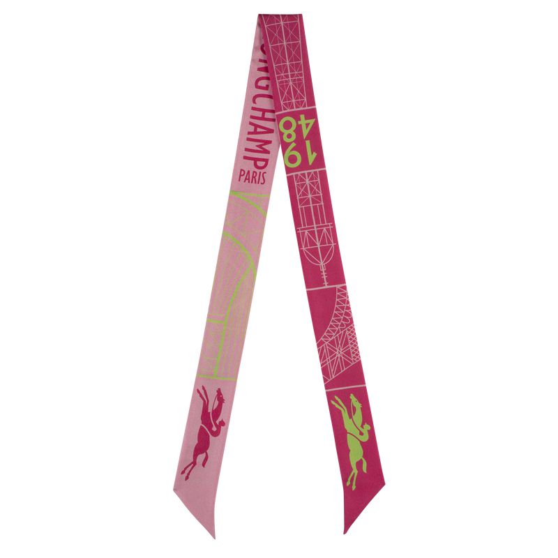 Women Longchamp Eiffel Tower 1948 Headband Pink | Ireland-706MLAWFI