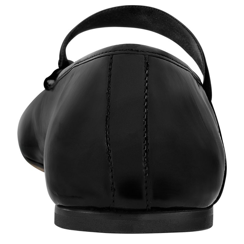 Women Longchamp Energy Ballerinas Black | Ireland-238AYBKFI