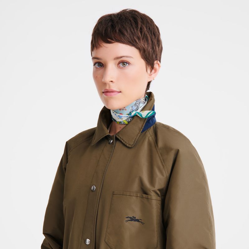 Women Longchamp Equestrian Tower 50 Scarf Multicolor | Ireland-798AIFPDV