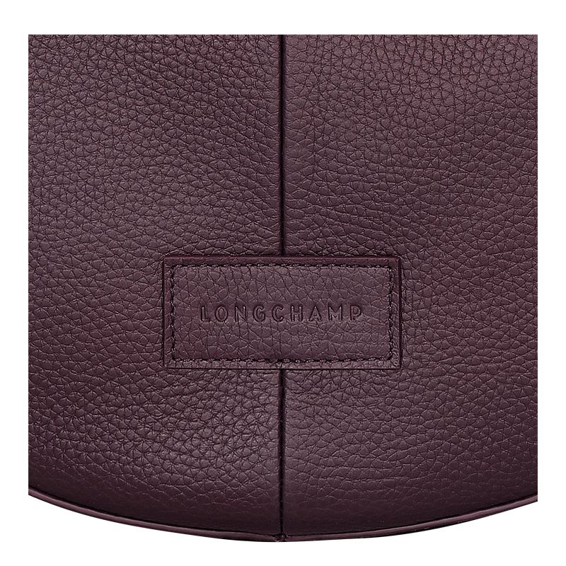 Women Longchamp Essential L Crossbody Bag Dark Purple | Ireland-217NIARST