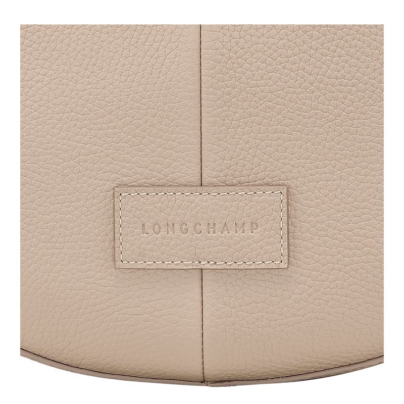Women Longchamp Essential L Crossbody Bag Beige | Ireland-936HTKCRX
