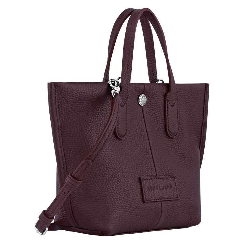 Women Longchamp Essential Xs Handbag Dark Purple | Ireland-561BNTECR
