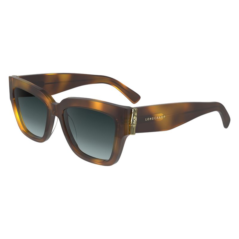 Women Longchamp Fall-winter 2023 Collection Sunglasses Brown | Ireland-429TSZOWL