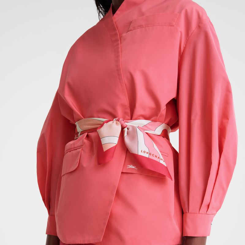 Women Longchamp Kimono Jacket Pink | Ireland-709ORNKFA