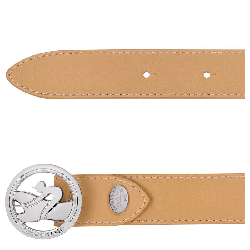 Women Longchamp La Médaille Belt Brown | Ireland-218SYGDRW