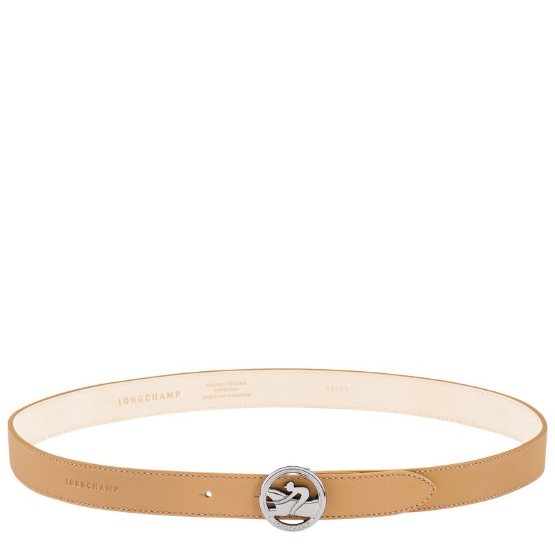 Women Longchamp La Médaille Belt Brown | Ireland-218SYGDRW
