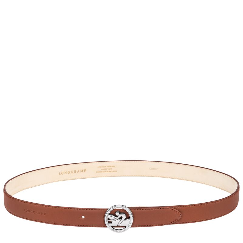 Women Longchamp La Médaille Belt Brown | Ireland-576AKMIYW