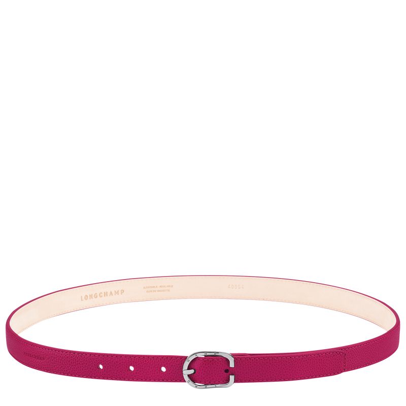 Women Longchamp Le Foulonné Belt Pink | Ireland-085PDEWAL