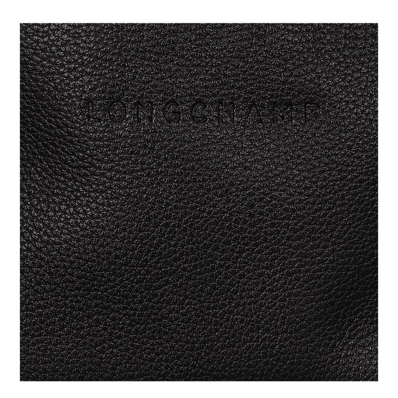 Women Longchamp Le Foulonné M Belt Bag Black | Ireland-257MAJVPK