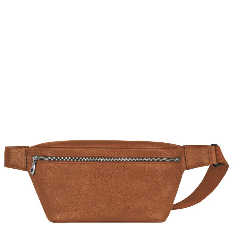 Women Longchamp Le Foulonné M Belt Bag Brown | Ireland-218CIZFNV