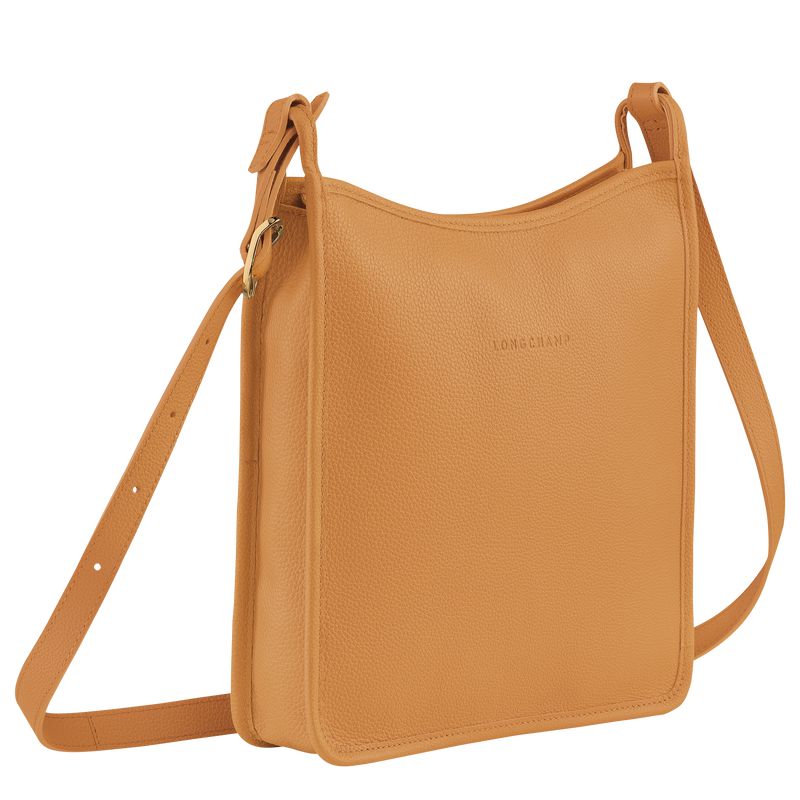 Women Longchamp Le Foulonné M Crossbody Bag Brown | Ireland-197CBPMOX