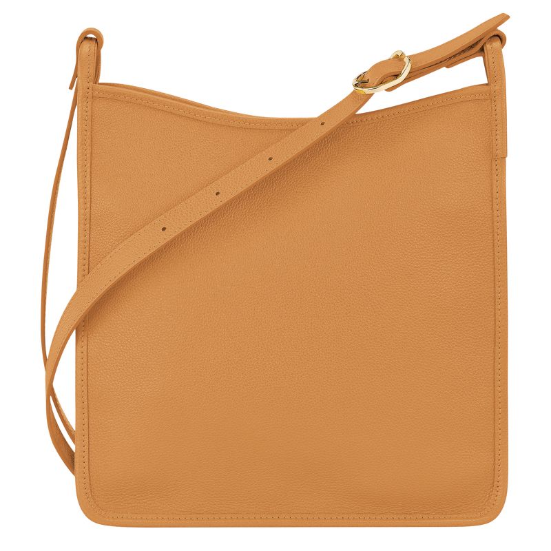 Women Longchamp Le Foulonné M Crossbody Bag Brown | Ireland-197CBPMOX