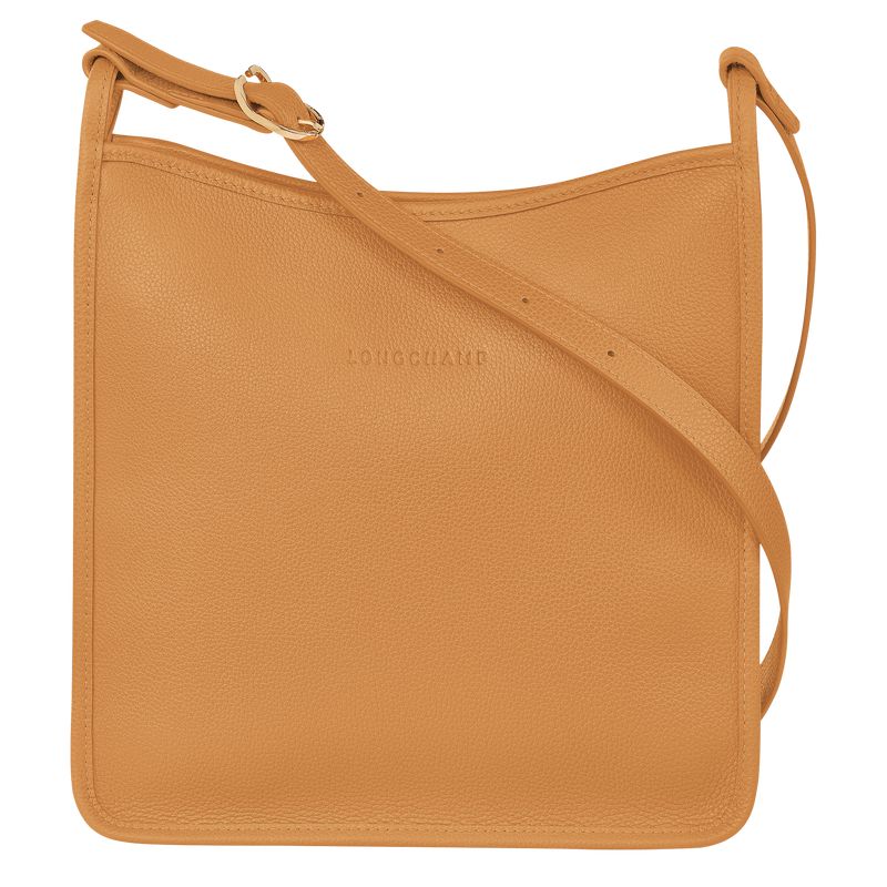 Women Longchamp Le Foulonné M Crossbody Bag Brown | Ireland-197CBPMOX