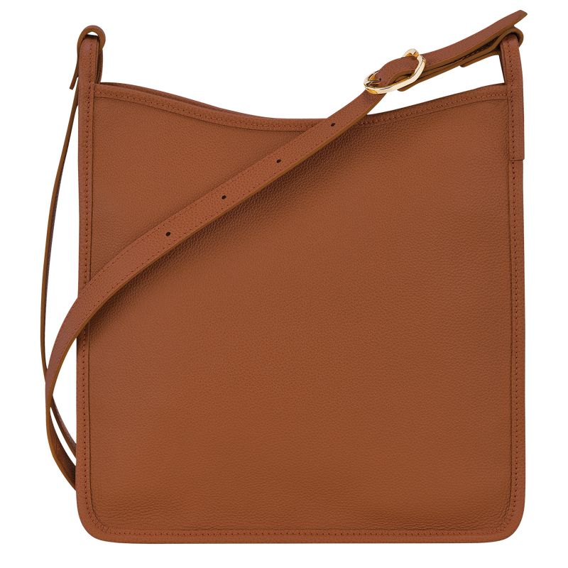 Women Longchamp Le Foulonné M Crossbody Bag Brown | Ireland-650QCZIDV