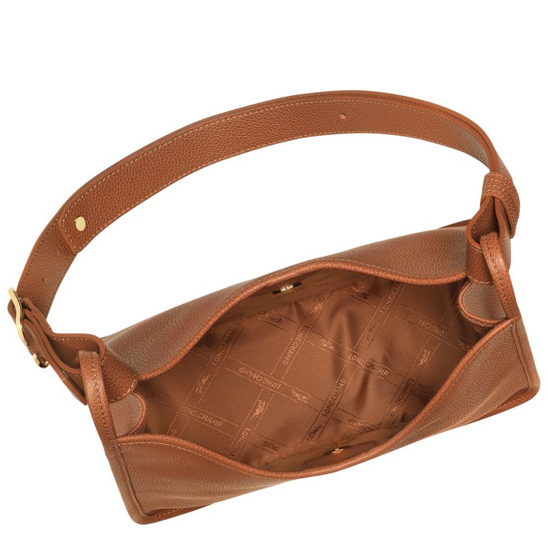 Women Longchamp Le Foulonné M Hobo Bag Brown | Ireland-763BMCNHX