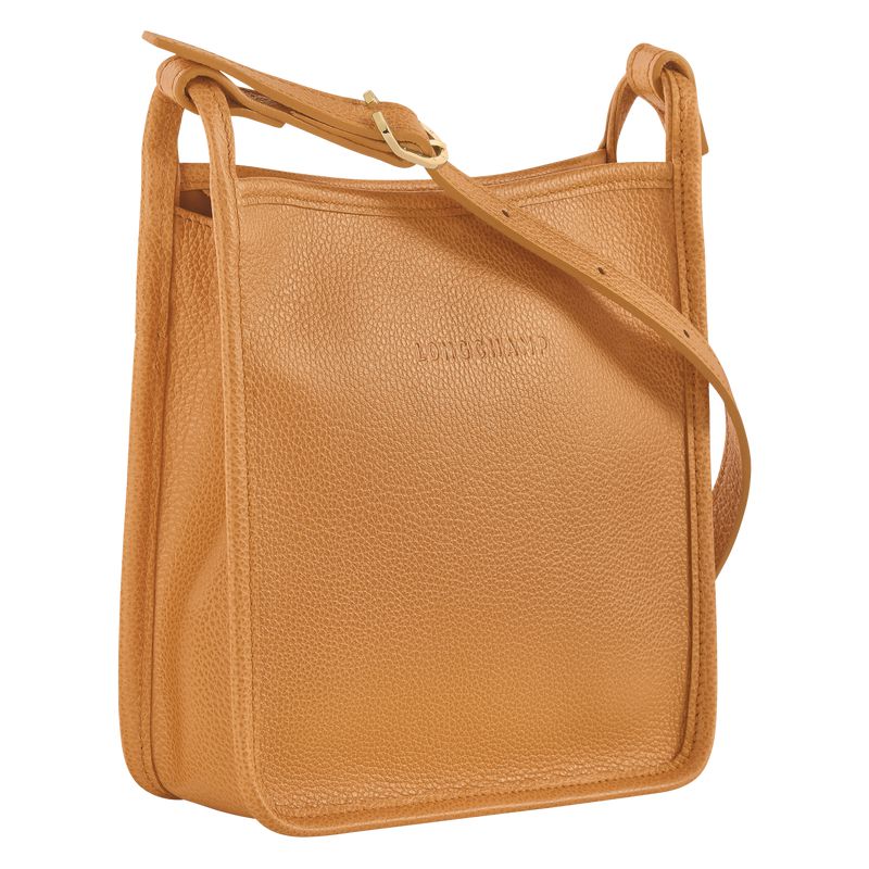 Women Longchamp Le Foulonné S Crossbody Bag Brown | Ireland-348UGHOZT