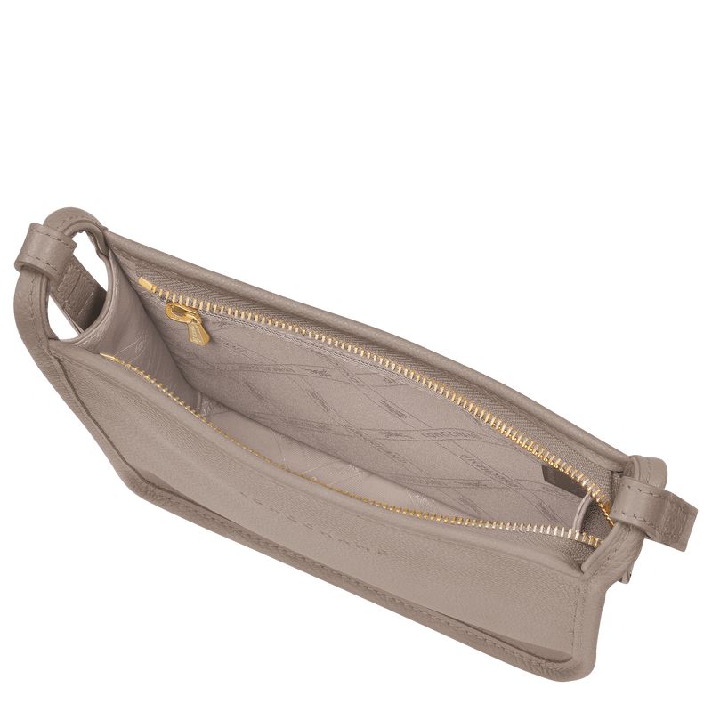 Women Longchamp Le Foulonné S Crossbody Bag Grey | Ireland-231TOIWDS
