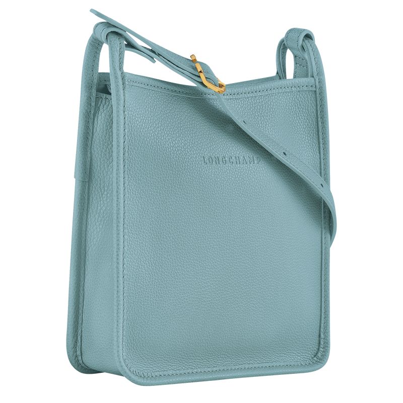 Women Longchamp Le Foulonné S Crossbody Bag Blue | Ireland-465QIUNFV