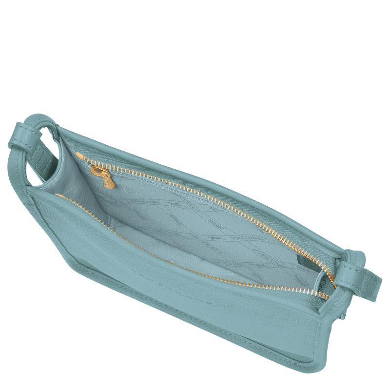 Women Longchamp Le Foulonné S Crossbody Bag Blue | Ireland-465QIUNFV