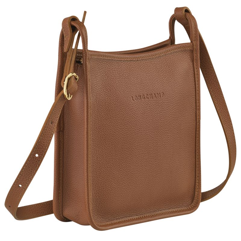Women Longchamp Le Foulonné S Crossbody Bag Brown | Ireland-071IHVUQP