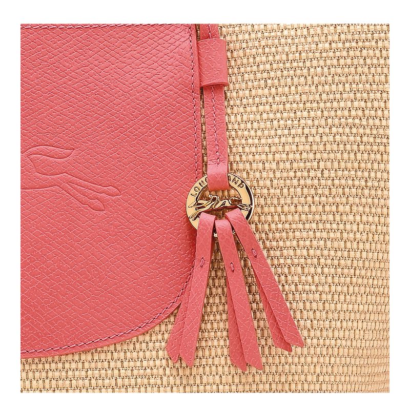 Women Longchamp Le Pliage Collection L Basket Tote Bag Pink | Ireland-307LHMYCR