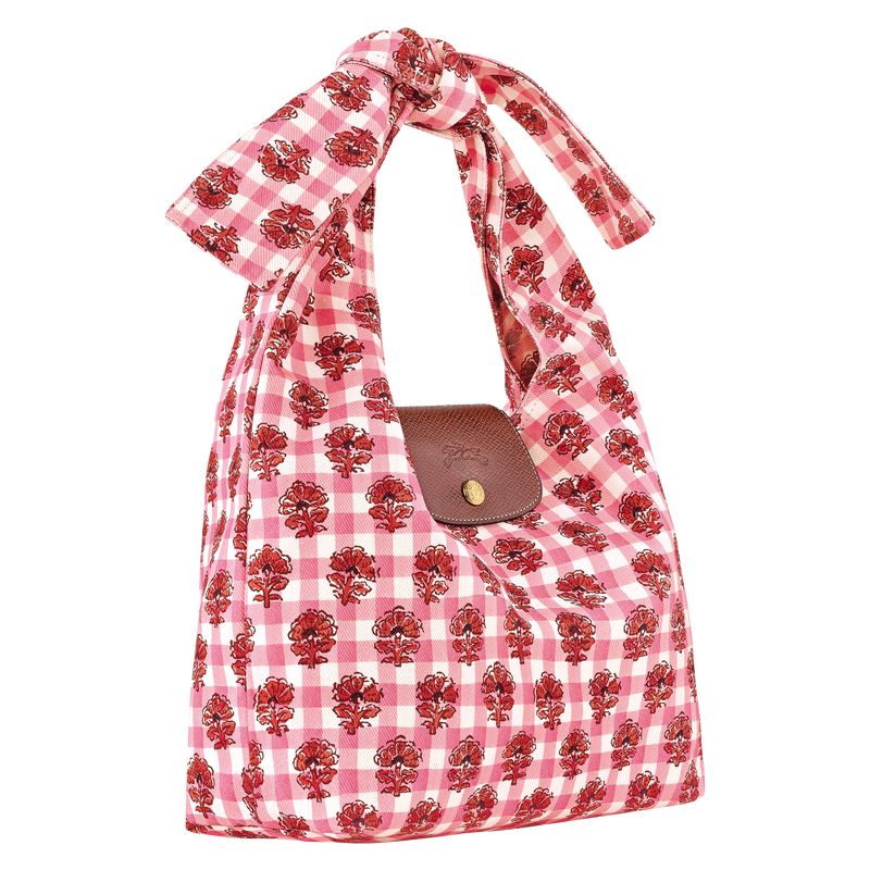 Women Longchamp Le Pliage Collection M Shoulder Bag Pink | Ireland-745DNIUSE