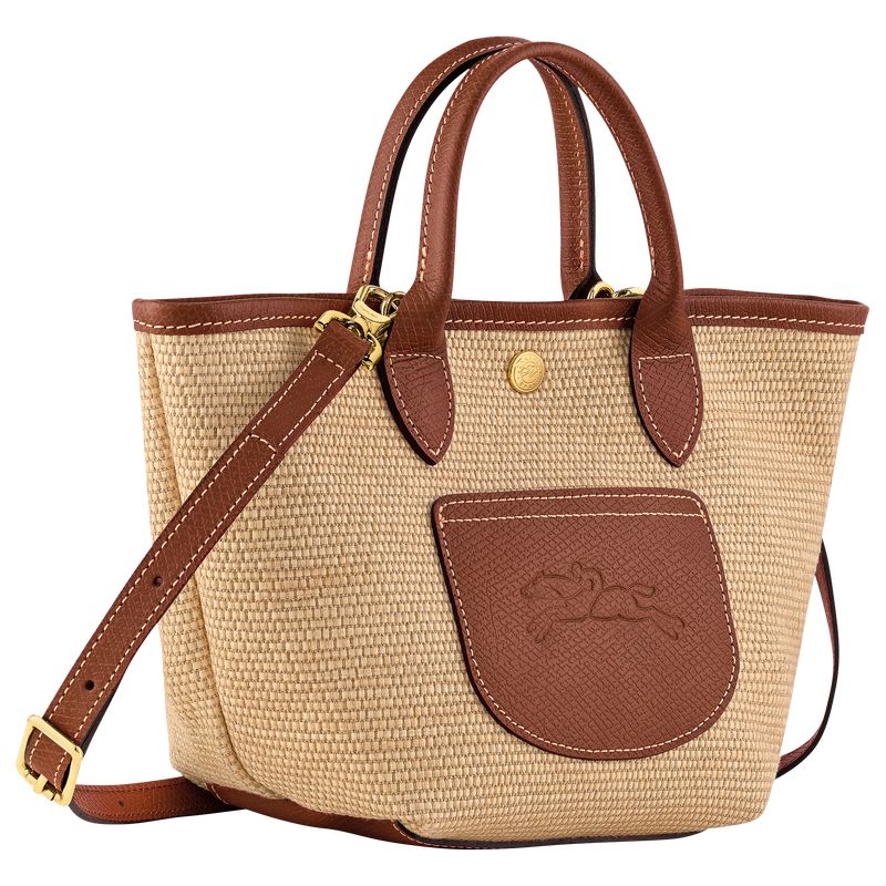 Women Longchamp Le Pliage Collection Xs Basket Tote Bag Brown | Ireland-469UTMCXV