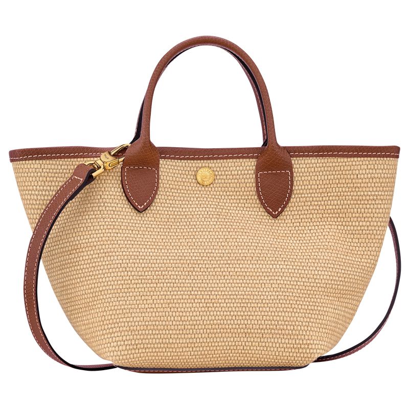 Women Longchamp Le Pliage Collection Xs Basket Tote Bag Brown | Ireland-469UTMCXV