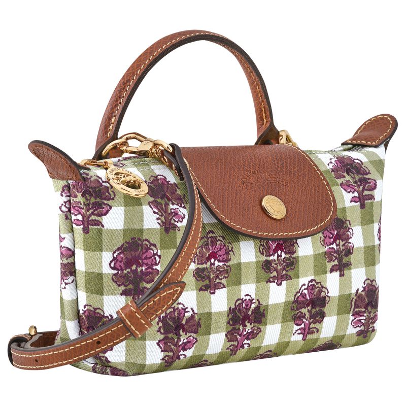 Women Longchamp Le Pliage Collection Xs Pouch Olive | Ireland-927RKTMVH