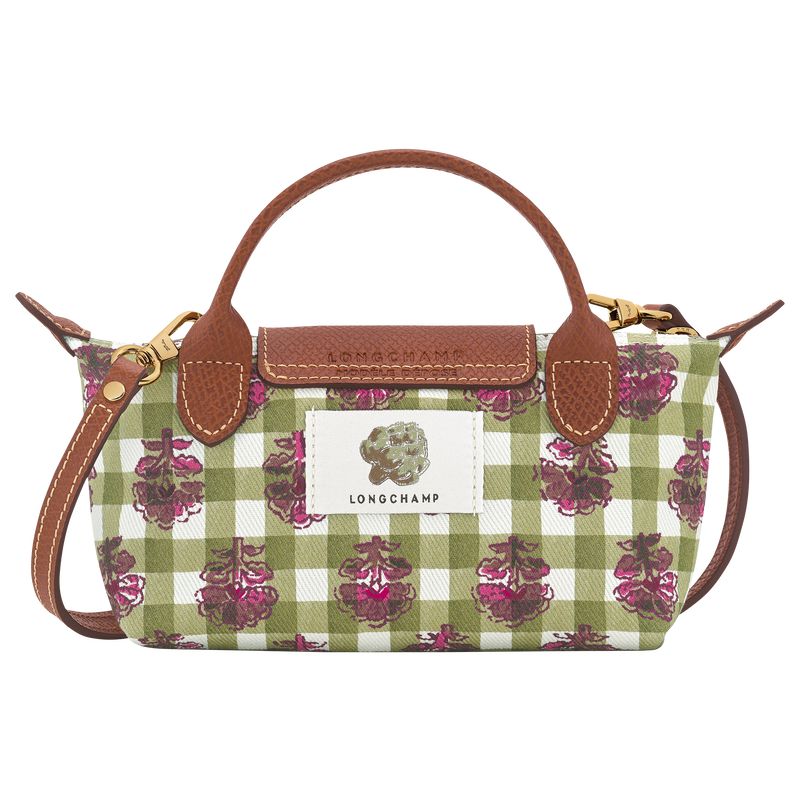 Women Longchamp Le Pliage Collection Xs Pouch Olive | Ireland-927RKTMVH