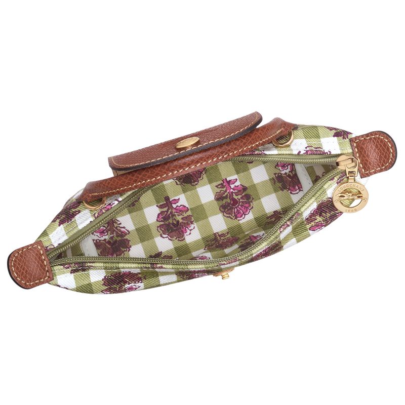 Women Longchamp Le Pliage Collection Xs Pouch Olive | Ireland-927RKTMVH