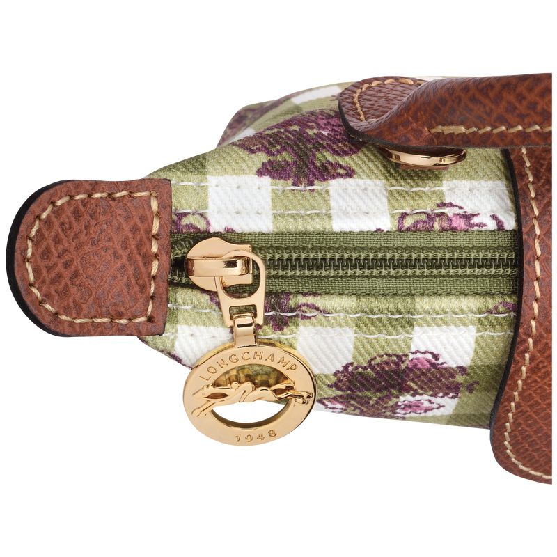 Women Longchamp Le Pliage Collection Xs Pouch Olive | Ireland-927RKTMVH