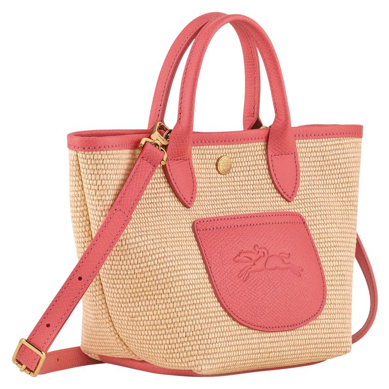 Women Longchamp Le Pliage Collection Xs Basket Tote Bag Pink | Ireland-958IGDZOY