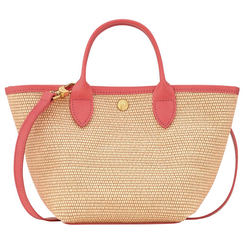 Women Longchamp Le Pliage Collection Xs Basket Tote Bag Pink | Ireland-958IGDZOY